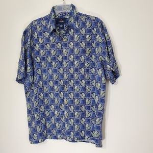 Ivy Crew Leaf Shirt, Size Large